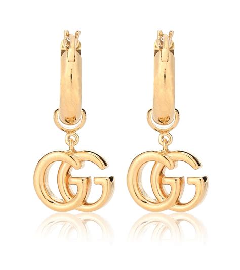 gucci gold gg earrings|wholesale Gucci earrings.